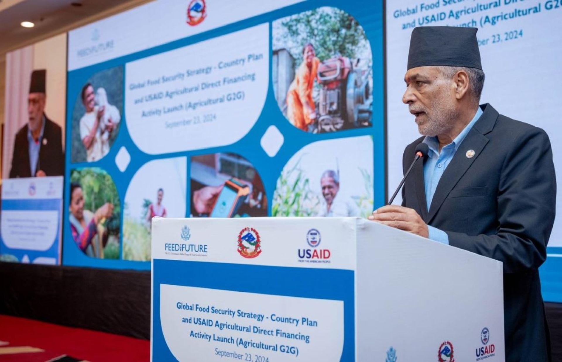 कृषिलाई निर्वाहमुखी होइन, प्रतिस्पर्धात्मक बनाउनु पर्छ: मन्त्री अधिकारी